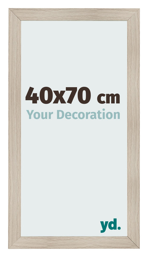 Cornice 40x70cm Rovere Rustico MDF Pisa Davanti Dimensione | Yourdecoration.it