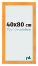 Cornice 40x80cm Arancione MDF Pisa Davanti Dimensione | Yourdecoration.it