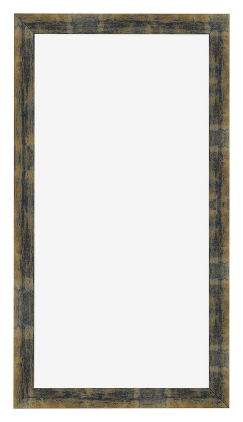Cornice 40x80cm Blu Oro Fondente MDF Pisa Davanti | Yourdecoration.it