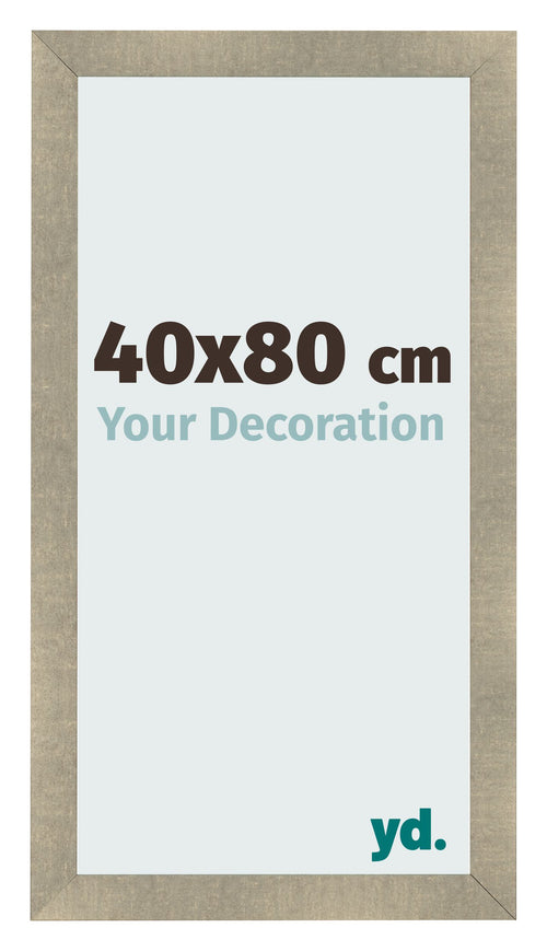 Cornice 40x80cm Oro Vintage MDF Pisa Davanti Dimensione | Yourdecoration.it