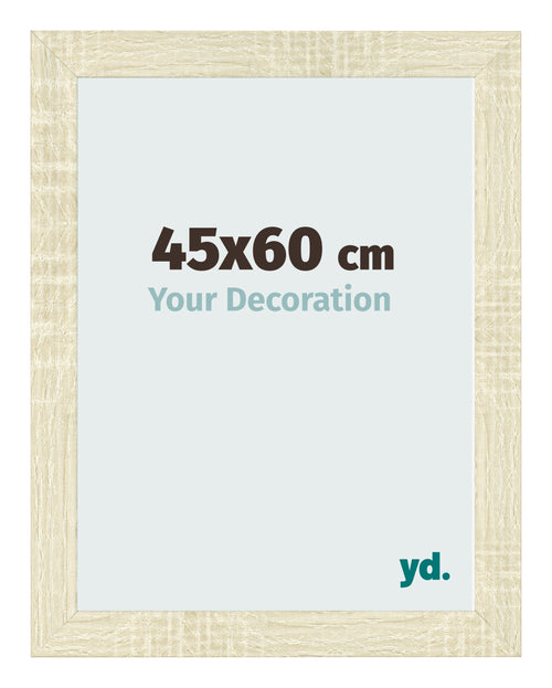 Cornice 45x60cm Rovere MDF Pisa Davanti Dimensione | Yourdecoration.it