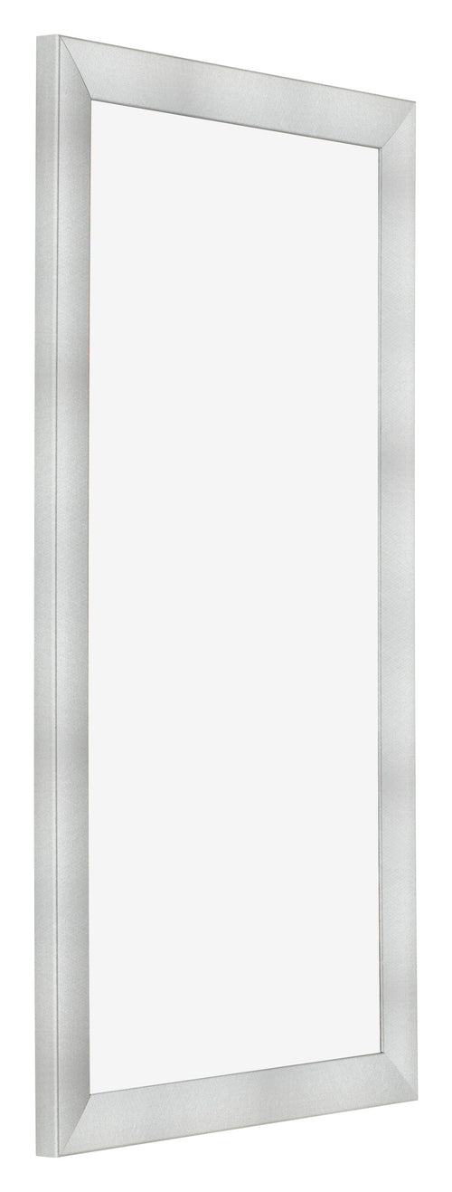 Cornice 45x80cm Alluminio Spazzolato MDF Pisa Davanti Obliquo | Yourdecoration.it