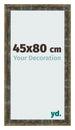 Cornice 45x80cm Blu Oro Fondente MDF Pisa Davanti Dimensione | Yourdecoration.it