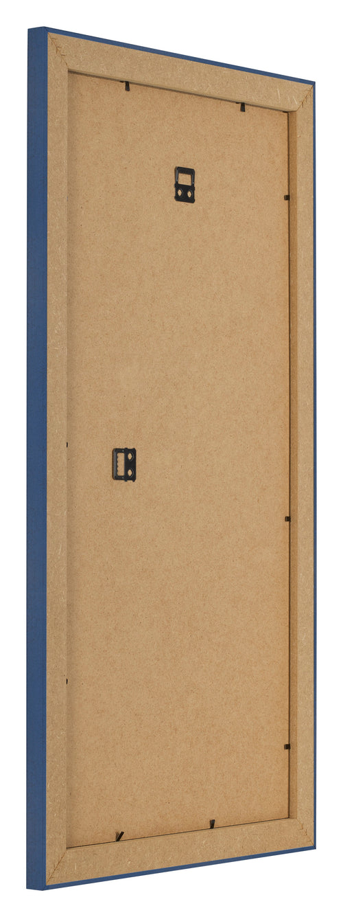 Cornice 45x80cm Blu Scuro Spazzato MDF Pisa Retro Obliquo | Yourdecoration.it