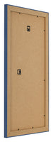 Cornice 45x80cm Blu Scuro Spazzato MDF Pisa Retro Obliquo | Yourdecoration.it