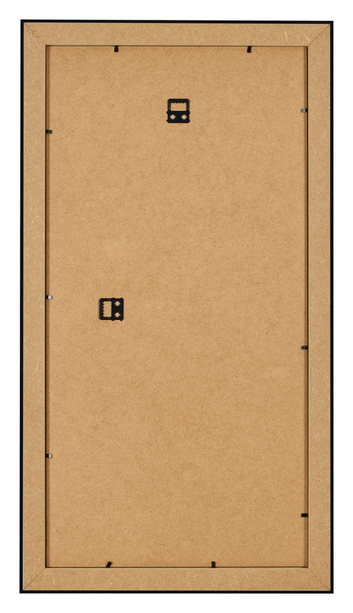Cornice 45x80cm Nero Argento Lucido MDF Pisa Retro | Yourdecoration.it