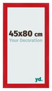Cornice 45x80cm Rosso MDF Pisa Davanti Dimensione | Yourdecoration.it