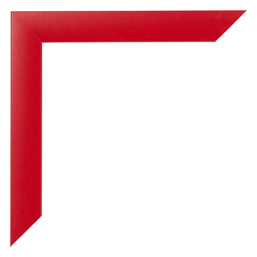 Cornice 45x80cm Rosso MDF Pisa Dettaglio Angolo | Yourdecoration.it