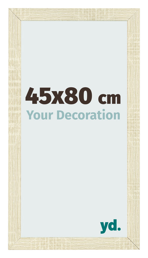Cornice 45x80cm Rovere MDF Pisa Davanti Dimensione | Yourdecoration.it