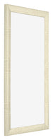 Cornice 45x80cm Rovere MDF Pisa Davanti Obliquo | Yourdecoration.it