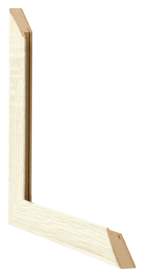 Cornice 45x80cm Rovere MDF Pisa Dettaglio Intersezione | Yourdecoration.it