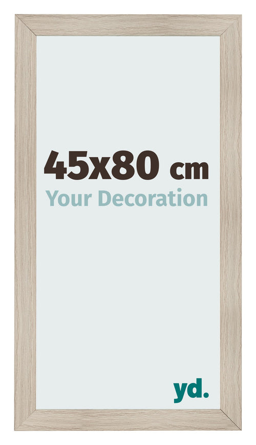 Cornice 45x80cm Rovere Rustico MDF Pisa Davanti Dimensione | Yourdecoration.it