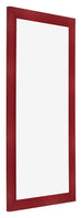 Cornice 45x80cm Vino Rosso Spazzato MDF Pisa Davanti Obliquo | Yourdecoration.it