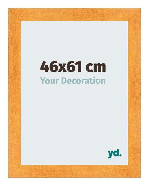 Cornice 46x61cm Arancione MDF Pisa Davanti Dimensione | Yourdecoration.it