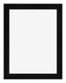 Cornice 46x61cm Nero Argento Lucido MDF Pisa Davanti | Yourdecoration.it