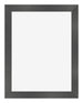 Cornice 46x61cm Nero Argento Lucido MDF Pisa Davanti | Yourdecoration.it