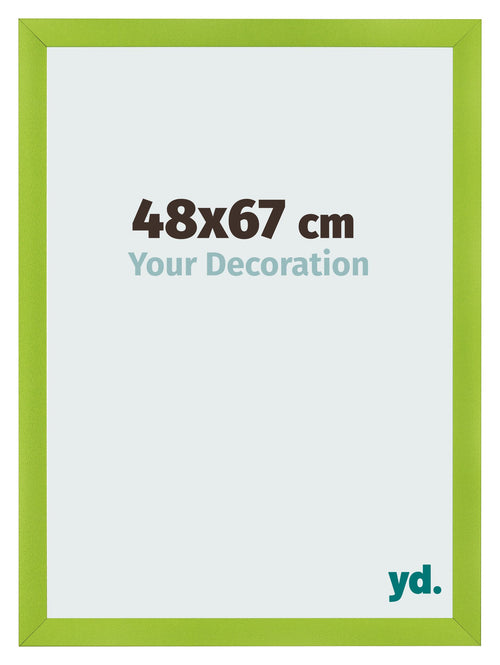 Cornice 48x67cm Verde MDF Pisa Davanti Dimensione | Yourdecoration.it