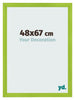 Cornice 48x67cm Verde MDF Pisa Davanti Dimensione | Yourdecoration.it