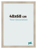 Cornice 48x68cm Rovere Rustico MDF Pisa Davanti Dimensione | Yourdecoration.it