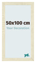 Cornice 50x100cm Rovere MDF Pisa Davanti Dimensione | Yourdecoration.it
