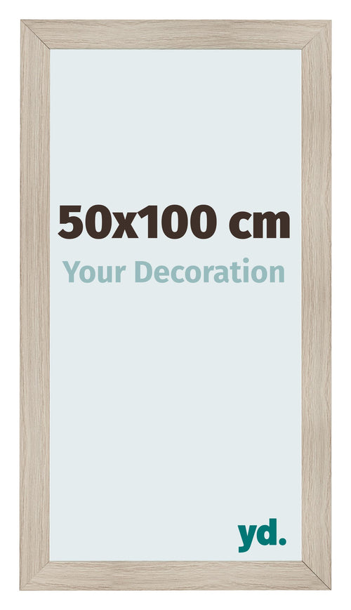 Cornice 50x100cm Rovere Rustico MDF Pisa Davanti Dimensione | Yourdecoration.it