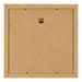 Cornice 50x50cm Alluminio Spazzolato MDF Pisa Retro | Yourdecoration.it