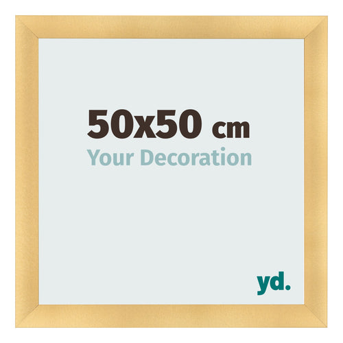 Cornice 50x50cm Oro Vintage MDF Pisa Davanti Dimensione | Yourdecoration.it