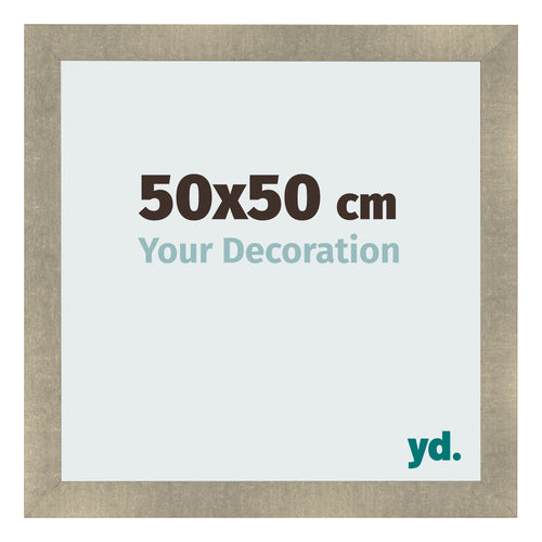 Cornice 50x50cm Oro Vintage MDF Pisa Davanti Dimensione | Yourdecoration.it