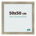 Cornice 50x50cm Oro Vintage MDF Pisa Davanti Dimensione | Yourdecoration.it