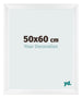 Cornice 50x60cm Bianco Vintage MDF Pisa Davanti Dimensione | Yourdecoration.it
