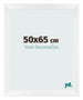 Cornice 50x65cm Bianco Vintage MDF Pisa Davanti Dimensione | Yourdecoration.it