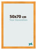 Cornice 50x70cm Arancione MDF Pisa Davanti Dimensione | Yourdecoration.it