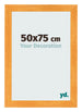 Cornice 50x75cm Arancione MDF Pisa Davanti Dimensione | Yourdecoration.it