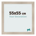 Cornice 55x55cm Rovere Rustico MDF Pisa Davanti Dimensione | Yourdecoration.it