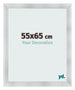 Cornice 55x65cm Alluminio Spazzolato MDF Pisa Davanti Dimensione | Yourdecoration.it