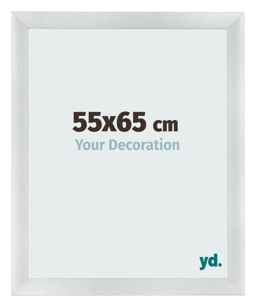 Cornice 55x65cm Argento Nero Spazzato MDF Pisa Davanti Dimensione | Yourdecoration.it