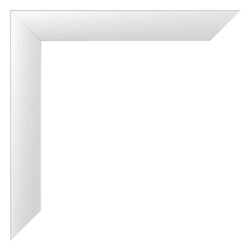 Cornice 55x65cm Argento Nero Spazzato MDF Pisa Dettaglio Angolo | Yourdecoration.it