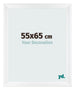 Cornice 55x65cm Bianco Vintage MDF Pisa Davanti Dimensione | Yourdecoration.it