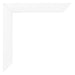 Cornice 55x65cm Bianco Vintage MDF Pisa Dettaglio Angolo | Yourdecoration.it