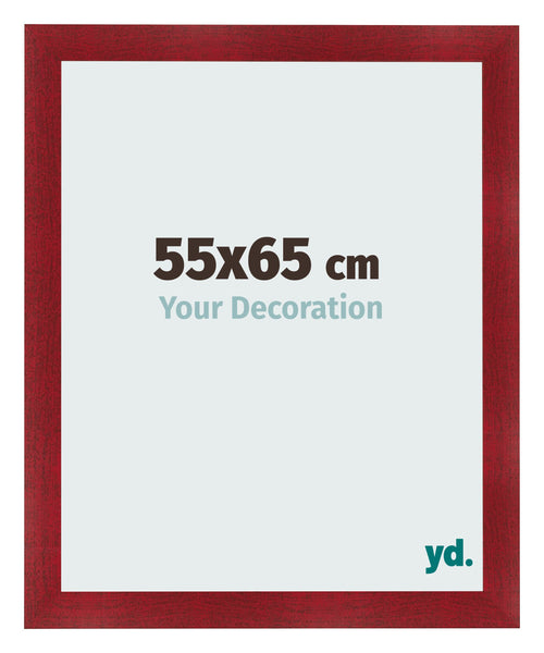 Cornice 55x65cm Vino Rosso Spazzato MDF Pisa Davanti Dimensione | Yourdecoration.it