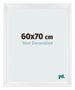 Cornice 60x70cm Bianco Vintage MDF Pisa Davanti Dimensione | Yourdecoration.it