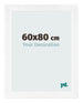 Cornice 60x80cm Bianco Vintage MDF Pisa Davanti Dimensione | Yourdecoration.it