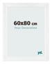 Cornice 60x80cm Bianco Vintage MDF Pisa Davanti Dimensione | Yourdecoration.it