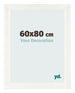 Cornice 60x80cm Bianco Vintage MDF Pisa Davanti Dimensione | Yourdecoration.it