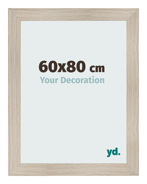Cornice 60x80cm Rovere Rustico MDF Pisa Davanti Dimensione | Yourdecoration.it