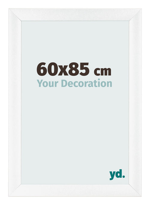 Cornice 60x85cm Bianco Vintage MDF Pisa Davanti Dimensione | Yourdecoration.it