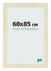 Cornice 60x85cm Rovere MDF Pisa Davanti Dimensione | Yourdecoration.it