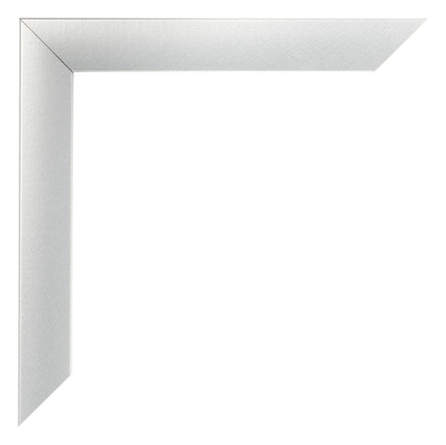 Cornice 60x90cm Alluminio Spazzolato MDF Pisa Dettaglio Angolo | Yourdecoration.it