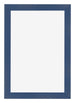 Cornice 60x90cm Blu Scuro Spazzato MDF Pisa Davanti | Yourdecoration.it