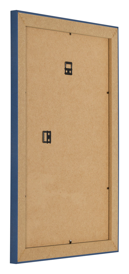 Cornice 60x90cm Blu Scuro Spazzato MDF Pisa Retro Obliquo | Yourdecoration.it